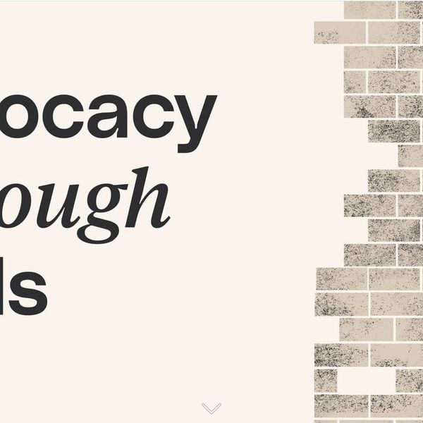 Advocacy Through Walls
